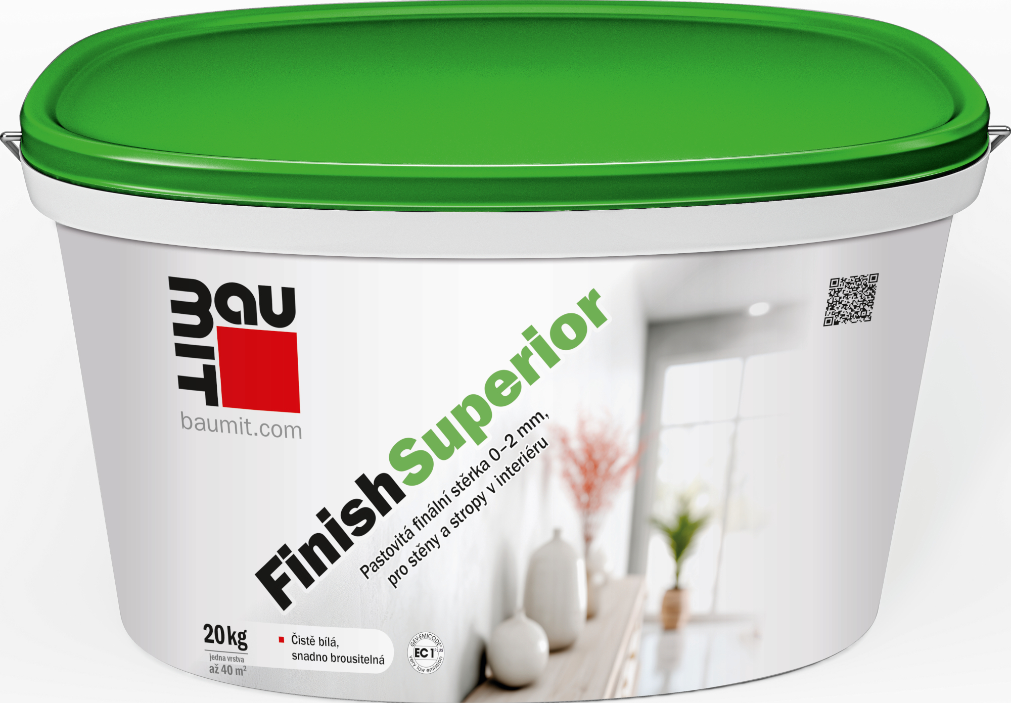 Stěrka vyhlazovací Baumit FinishSuperior 20 kg