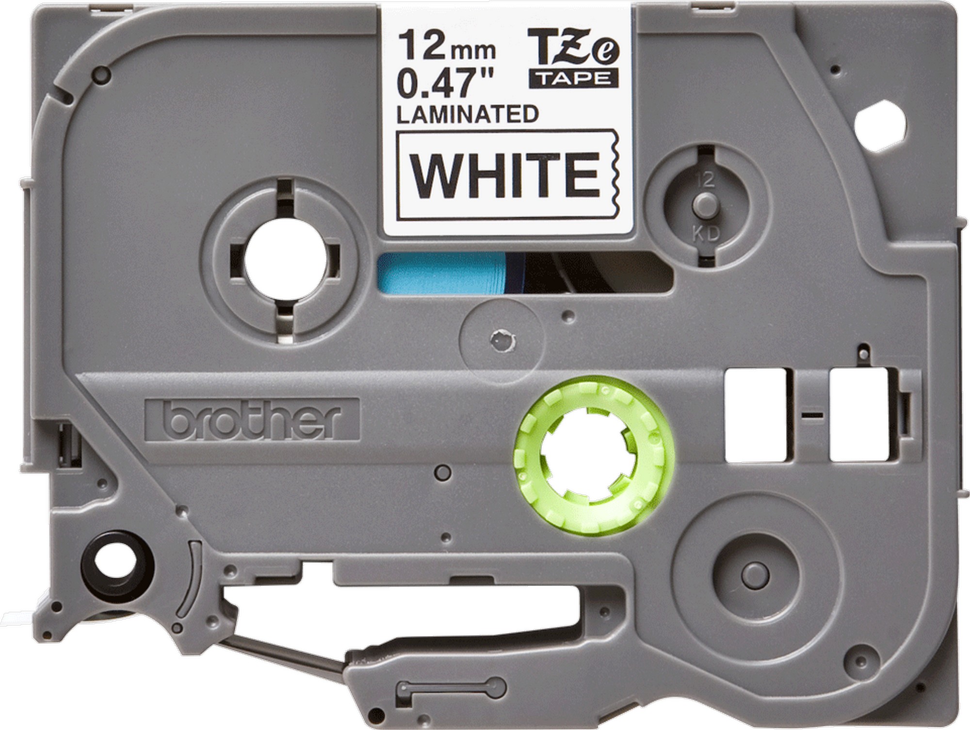 Levně Páska náhradní Brother TZE231 12 mm bílá