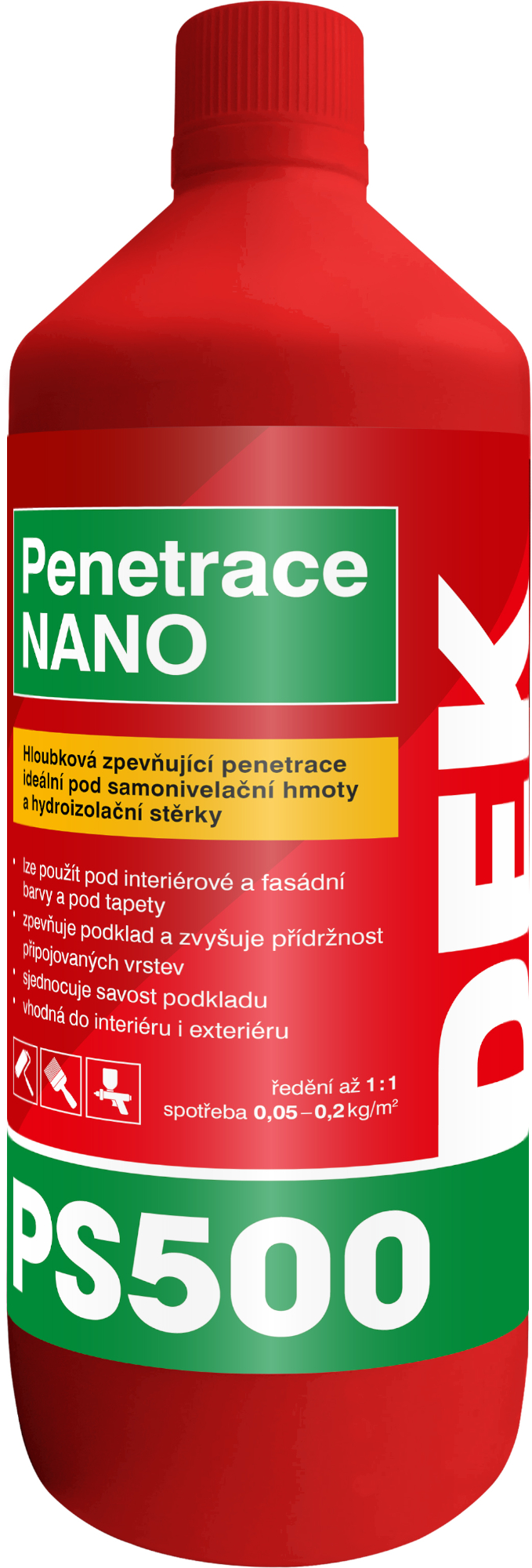 Penetrace stavební DEK NANO PS500 1 kg