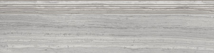 Schodovka Rako Alba 30×120 cm šedá DCPVF733