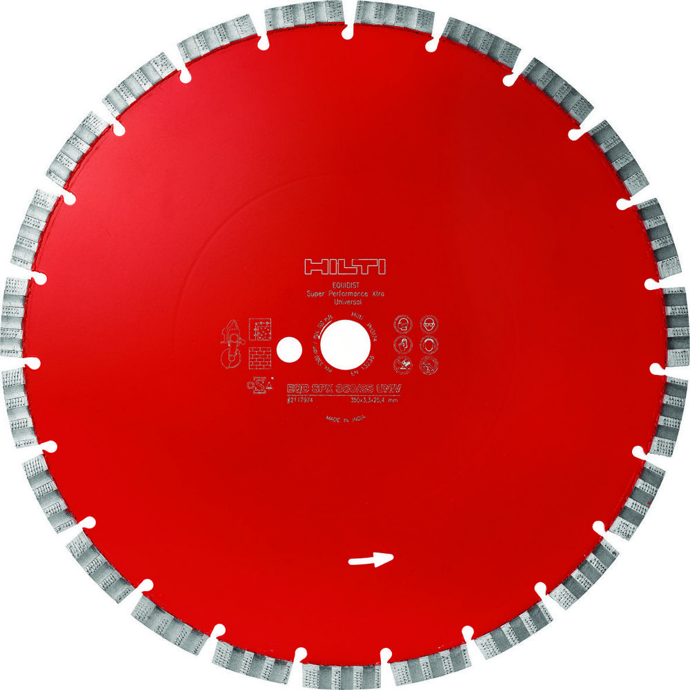 Kotouč DIA Hilti EQD SPX Universal 400×25,4×3,5×12 mm
