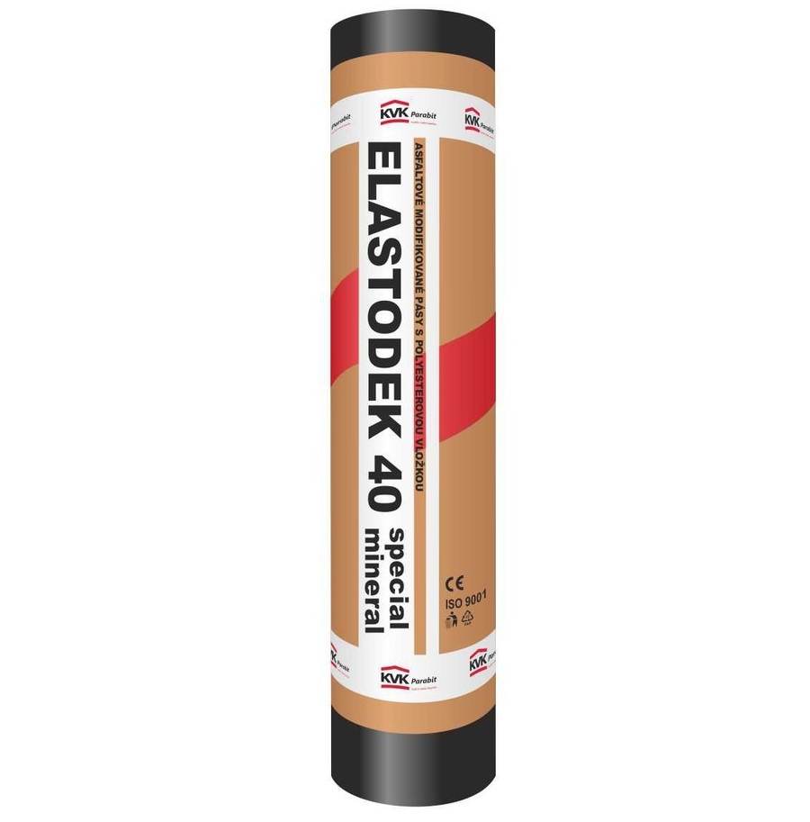 Asfaltový pás hydroizolační ELASTODEK 40 SPECIAL MINERAL (7,5 m2/role)