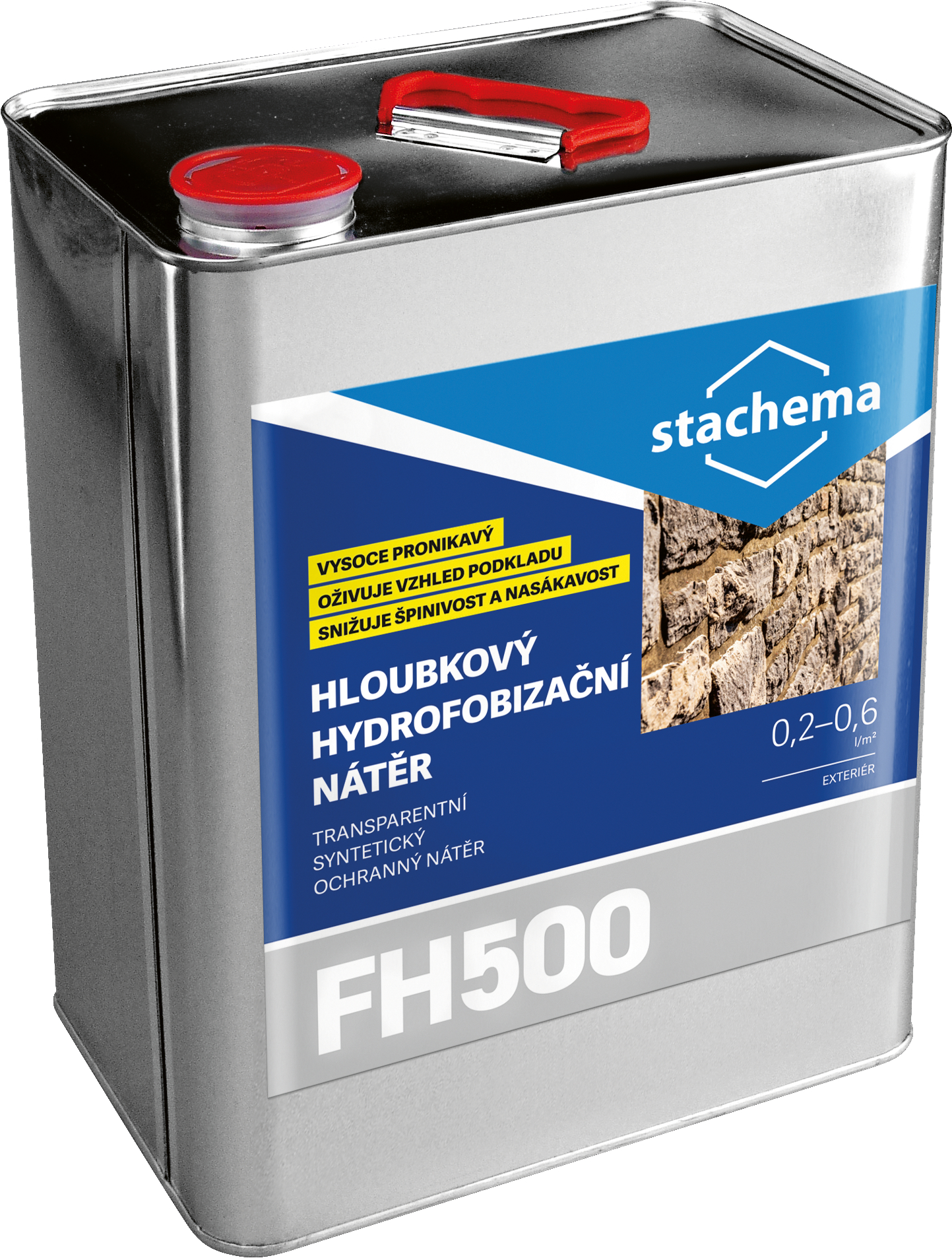 Nátěr hydrofobizační hloubkový Stachema FH500 5 l