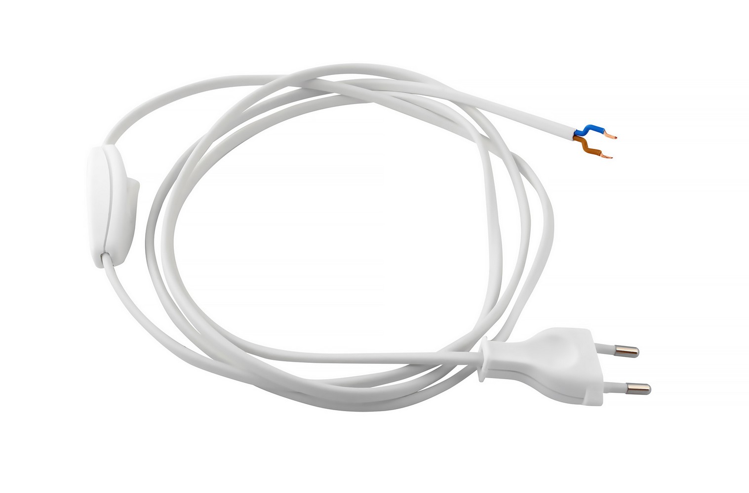 Šňůra flexo 2 m H05VV-F 2X 0,75 mm2