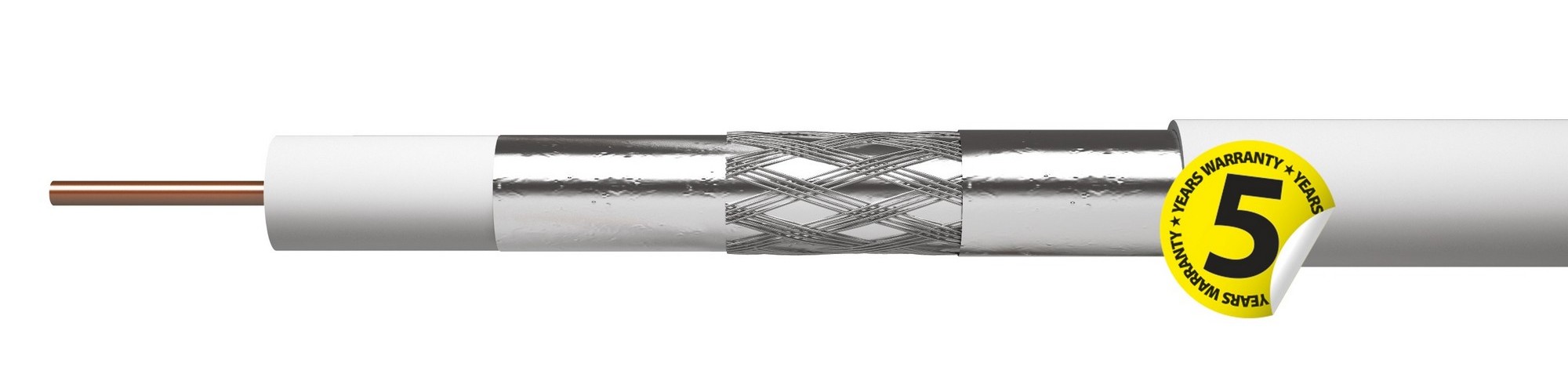 Kabel koaxiální Emos CB113 250 m/bal.