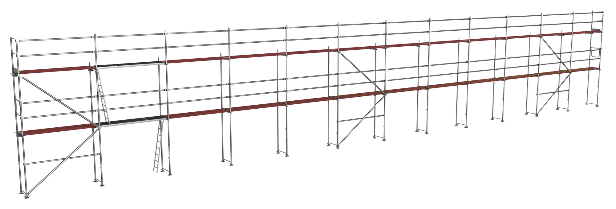Sestava lešení Plettac PD70 230,4 m2