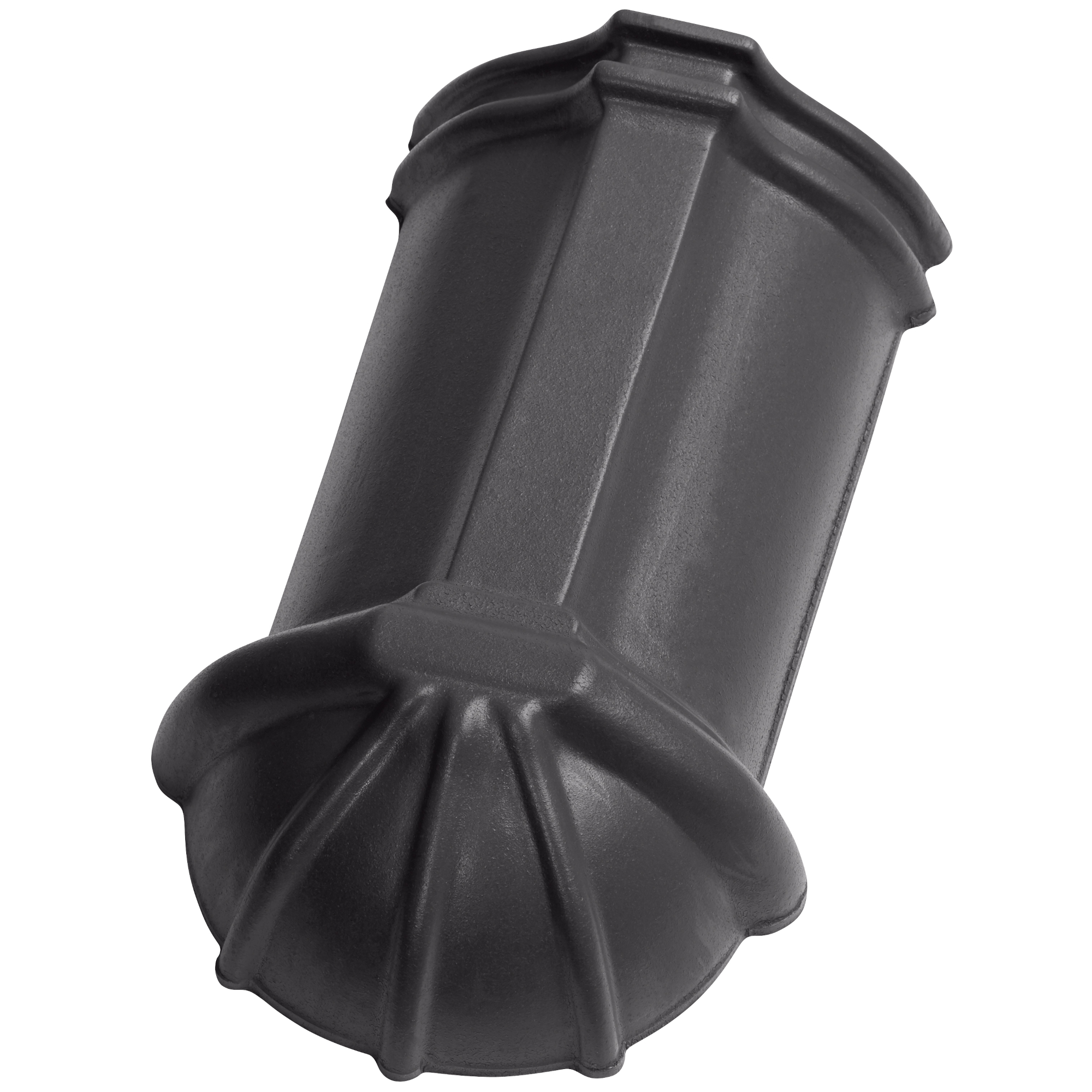 Ukončení hřebene nárožní 21 cm Tondach engoba černá Stodo