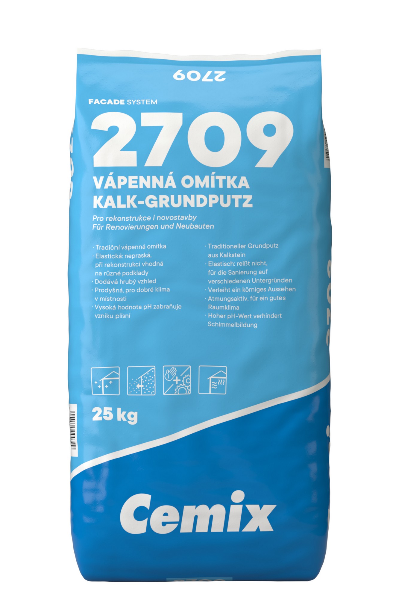 Omítka vápenná Cemix 2709 25 kg