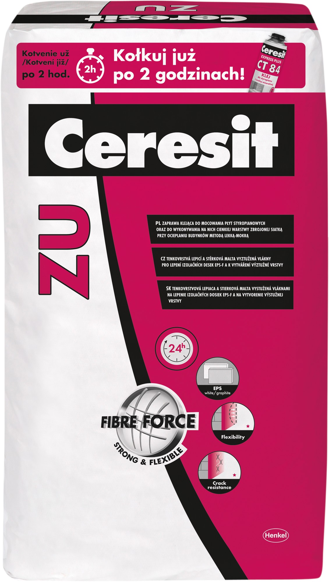 Hmota lepicí a stěrková Ceresit ZU 25 kg