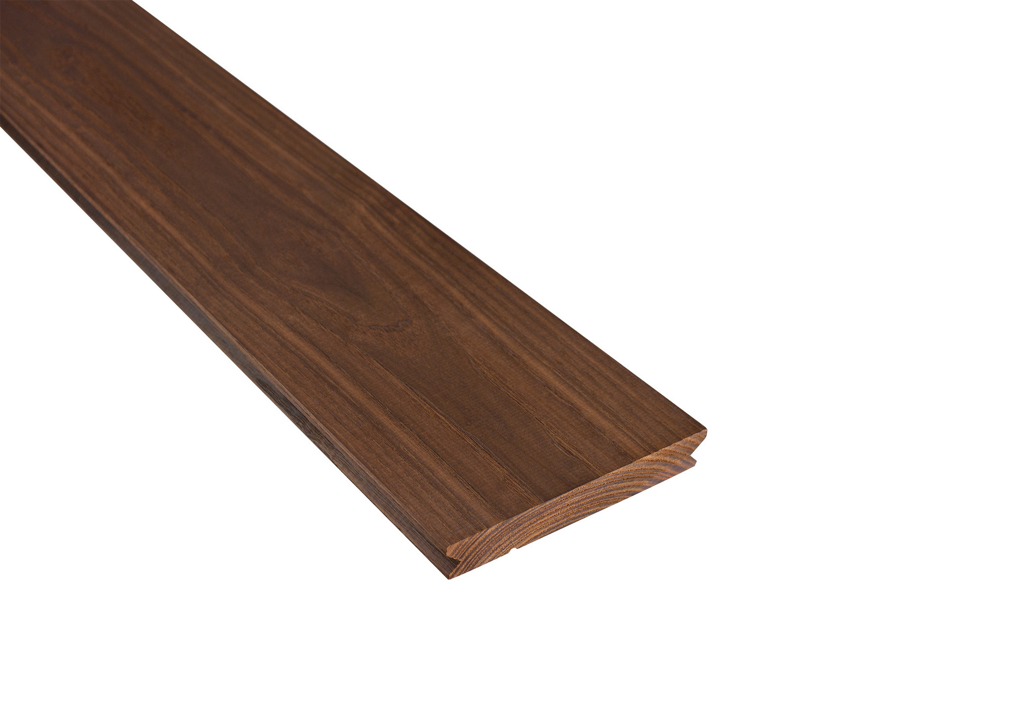 Prkno terasové AU-MEX Thermo jasan Clip 20×140×2 400 mm