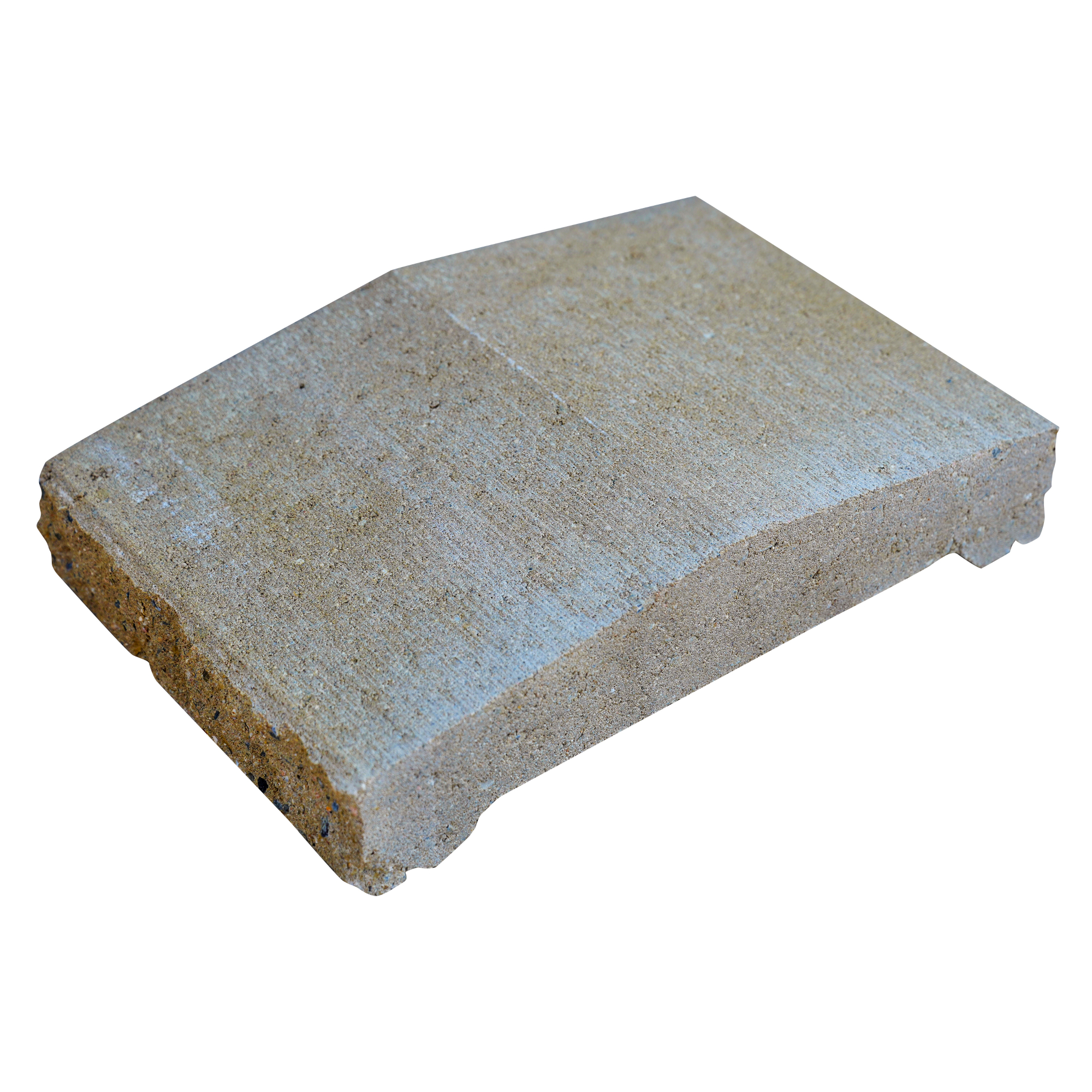 Stříška plotová štípaná FEROBET smetanová 300×200×70 mm