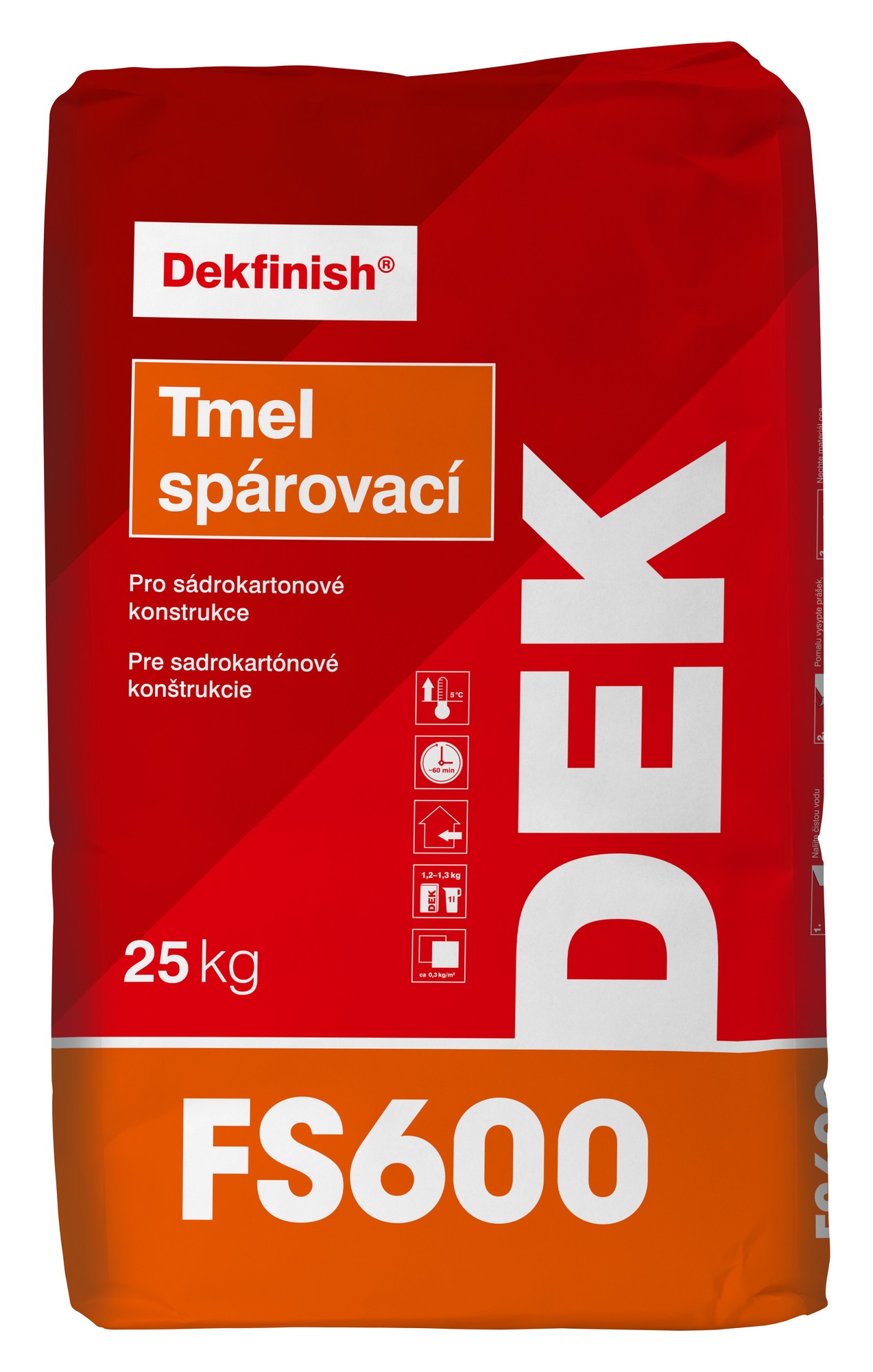 Tmel spárovací DEKFINISH 25 kg