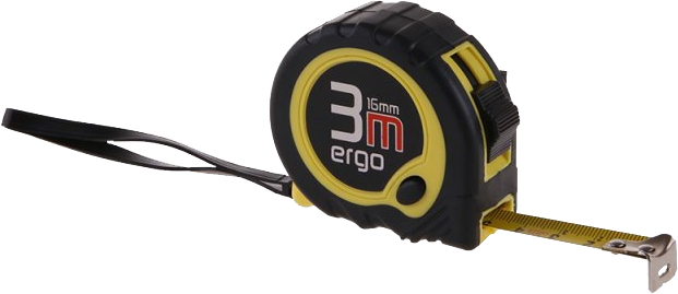 Ergo - svinovací metr - 3 m