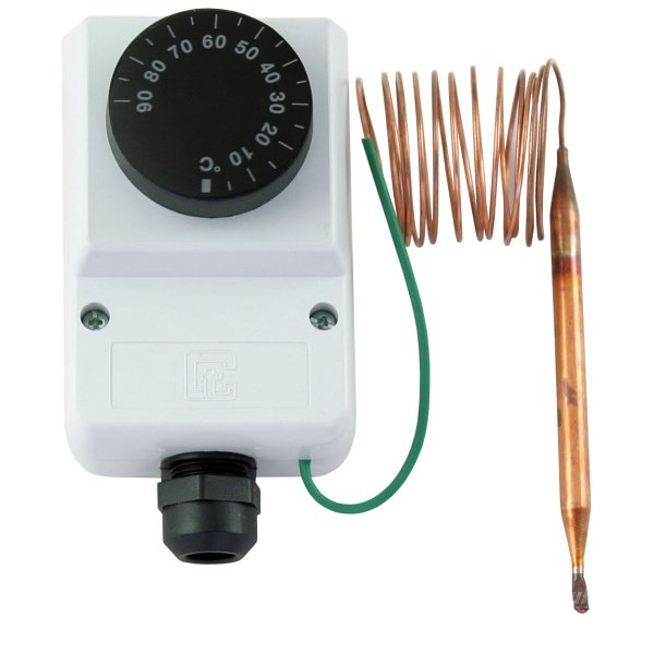 Termostat příložný elektronický Regulus 10772