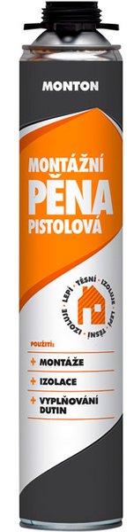 Pěna montážní Soudal Monton pistolová 750 ml