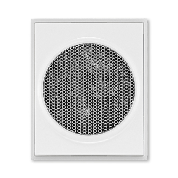 Kryt reproduktor ABB Time, Element bílá, ledová bílá