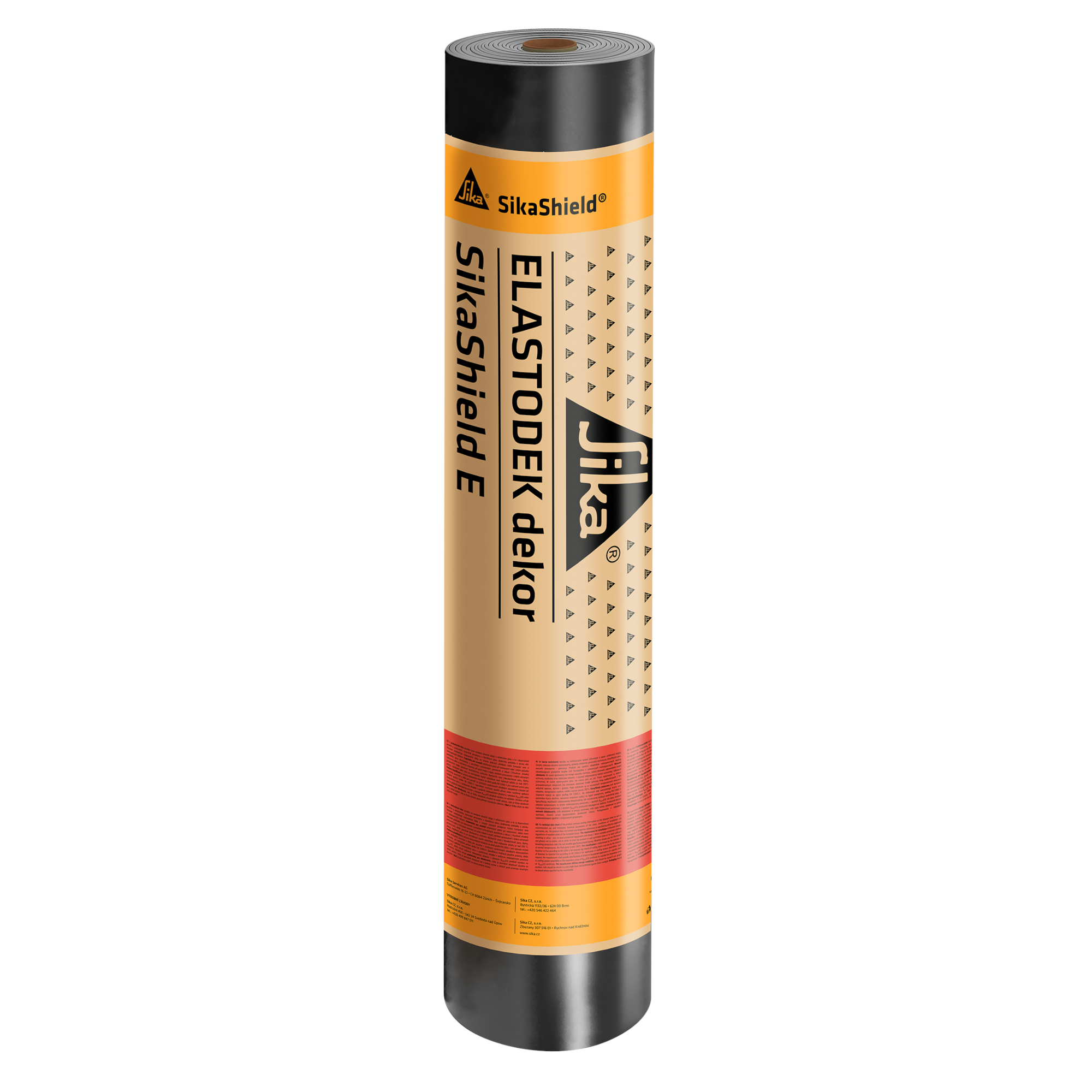 Asfaltový pás hydroizolační SikaShield E57 MG PV-15 CZ 4,2 mm šedý (7,5 m2/role)