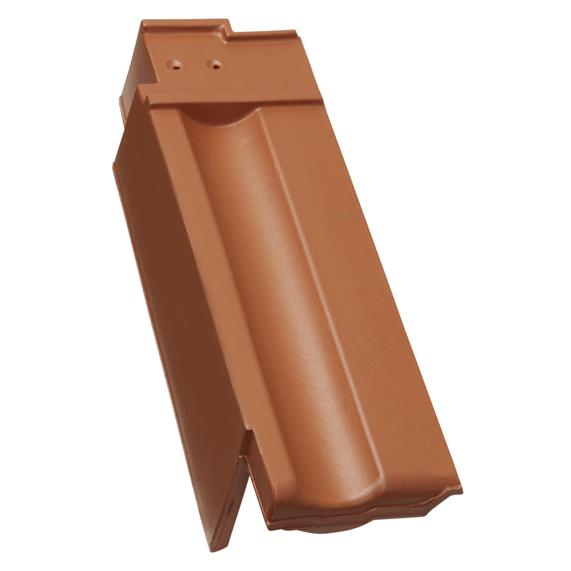 Taška podhřebenová větrací okrajová levá Tondach Traditon 11/Contiton 12 engoba měděná