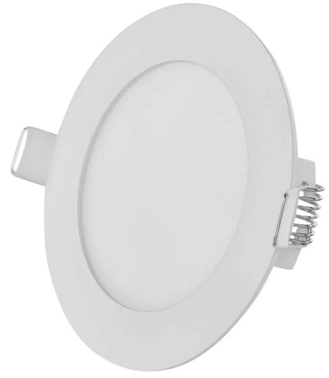 Emos lighting LED zápustný panel NEXXO ø12cm, 7W, kulatý, bílý Barva: Bílá, Chromatičnost: 3000K