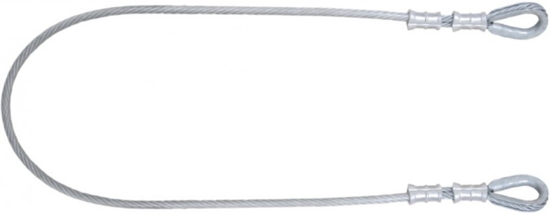 Smyčka ocelová Kratos Safety FA6000610 1 m