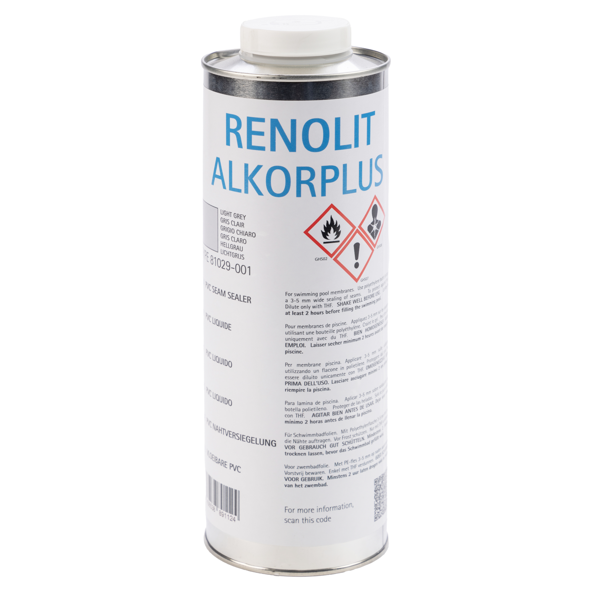 Zálivka bazénová Alkorplus 81029 šedá 0,9 kg