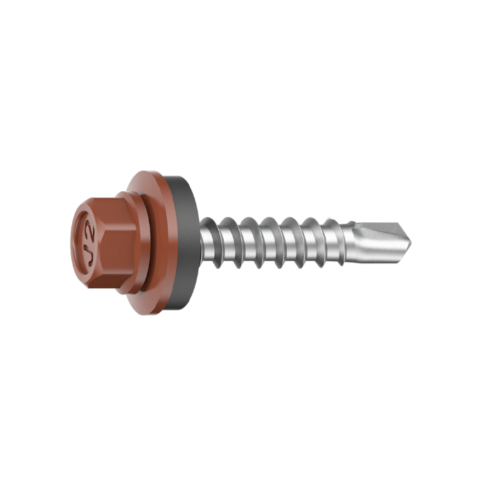 Šroub farmářský Ejot JT2-2 RAL 8004 4,9×35 mm (100 ks/bal.)