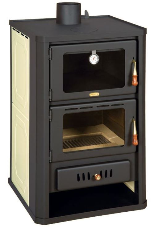 Krbová kamna s troubou a výměníkem PRITY FG W15