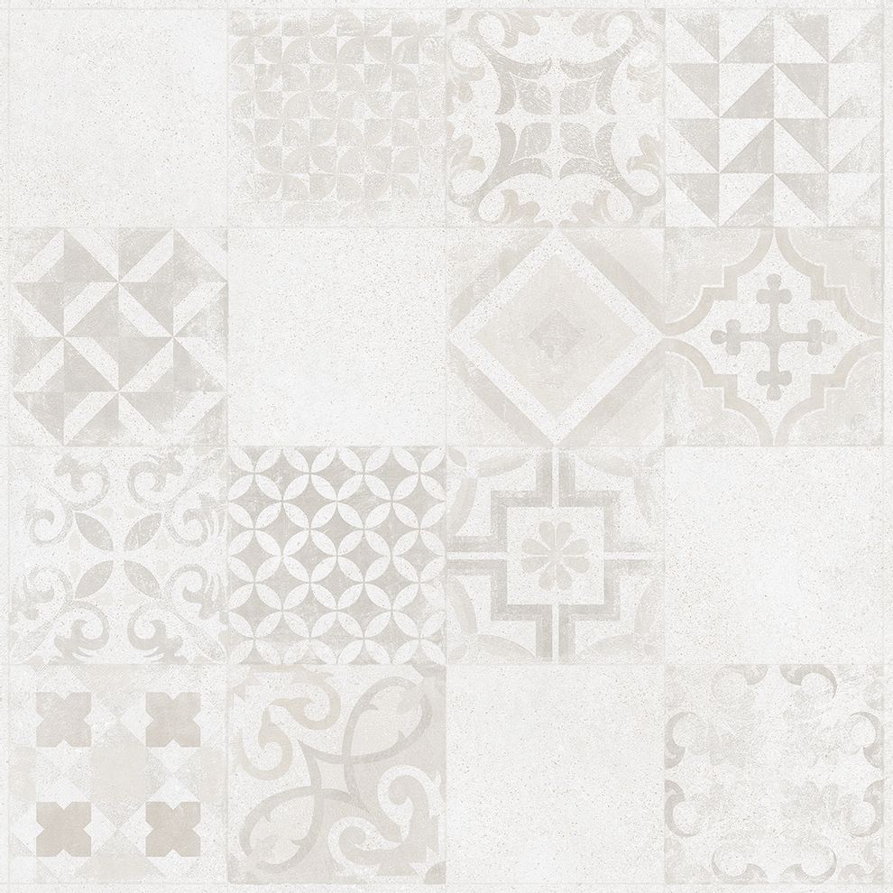 Dekor Rako Betonico 60×60 cm bílošedá DAK62795