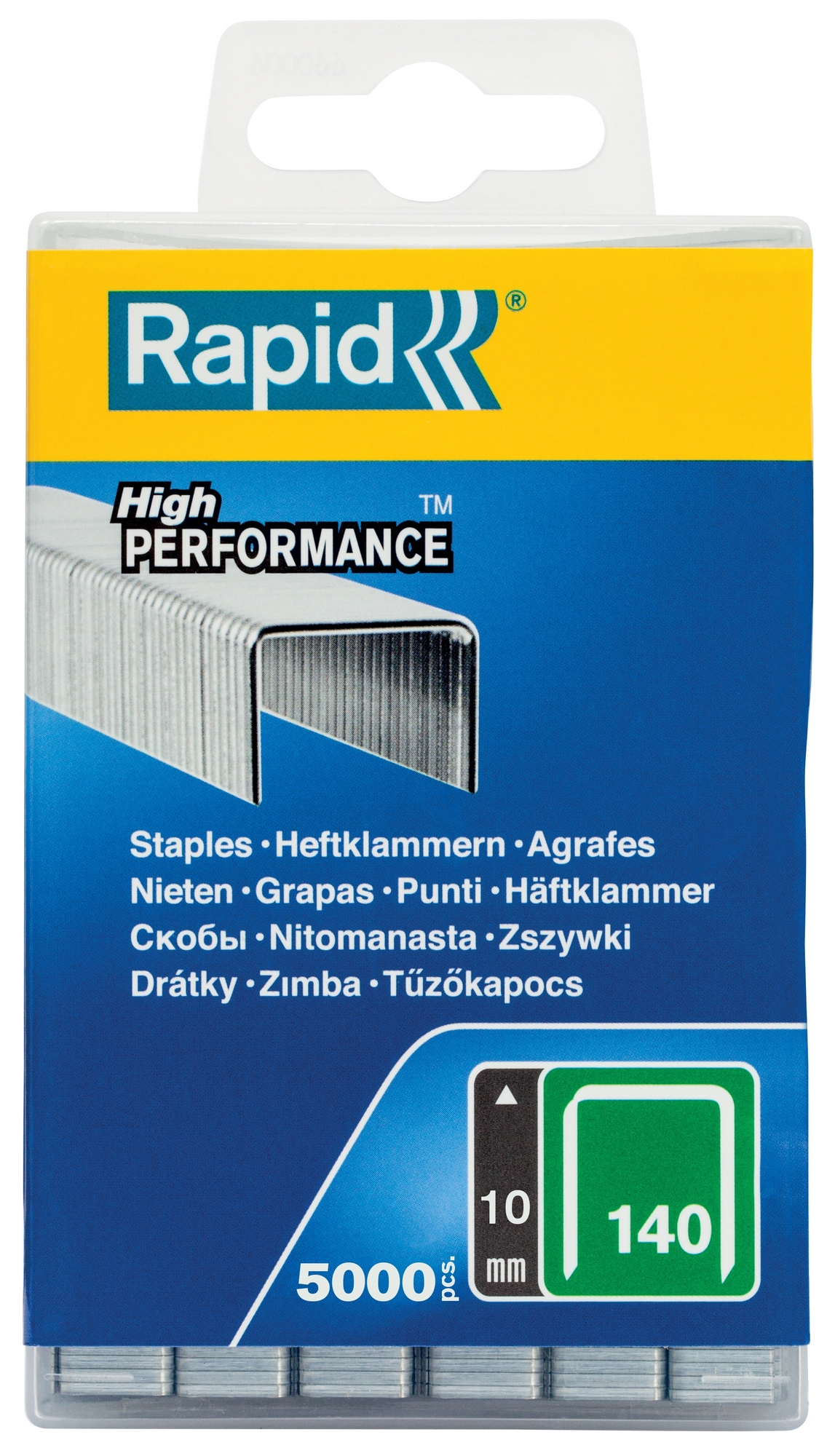 Spony Rapid High Performance 140 10,6×10×1,2 mm 5 000 ks