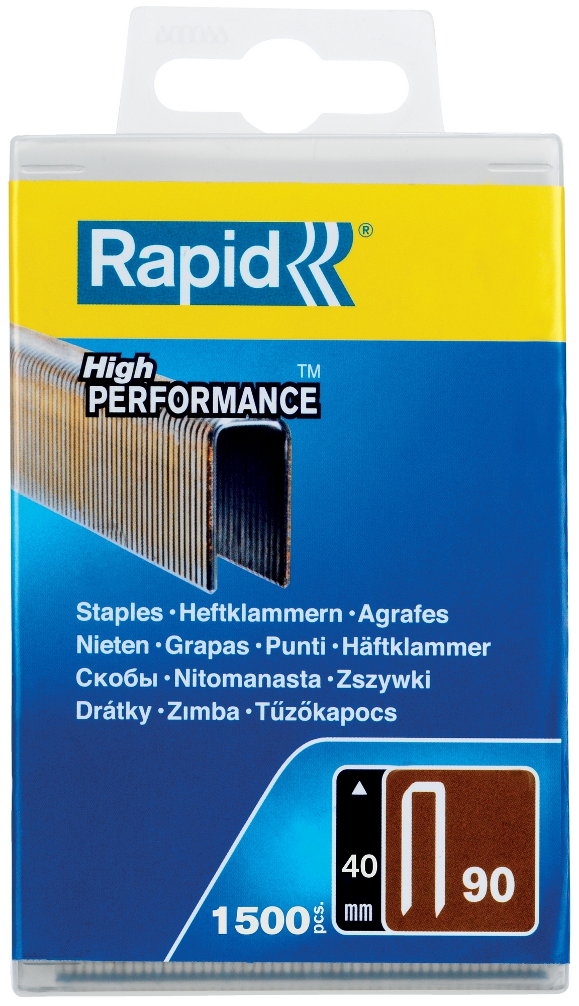 Spony Rapid High Performance 90 5,7×40×1,27 mm 3 000 ks