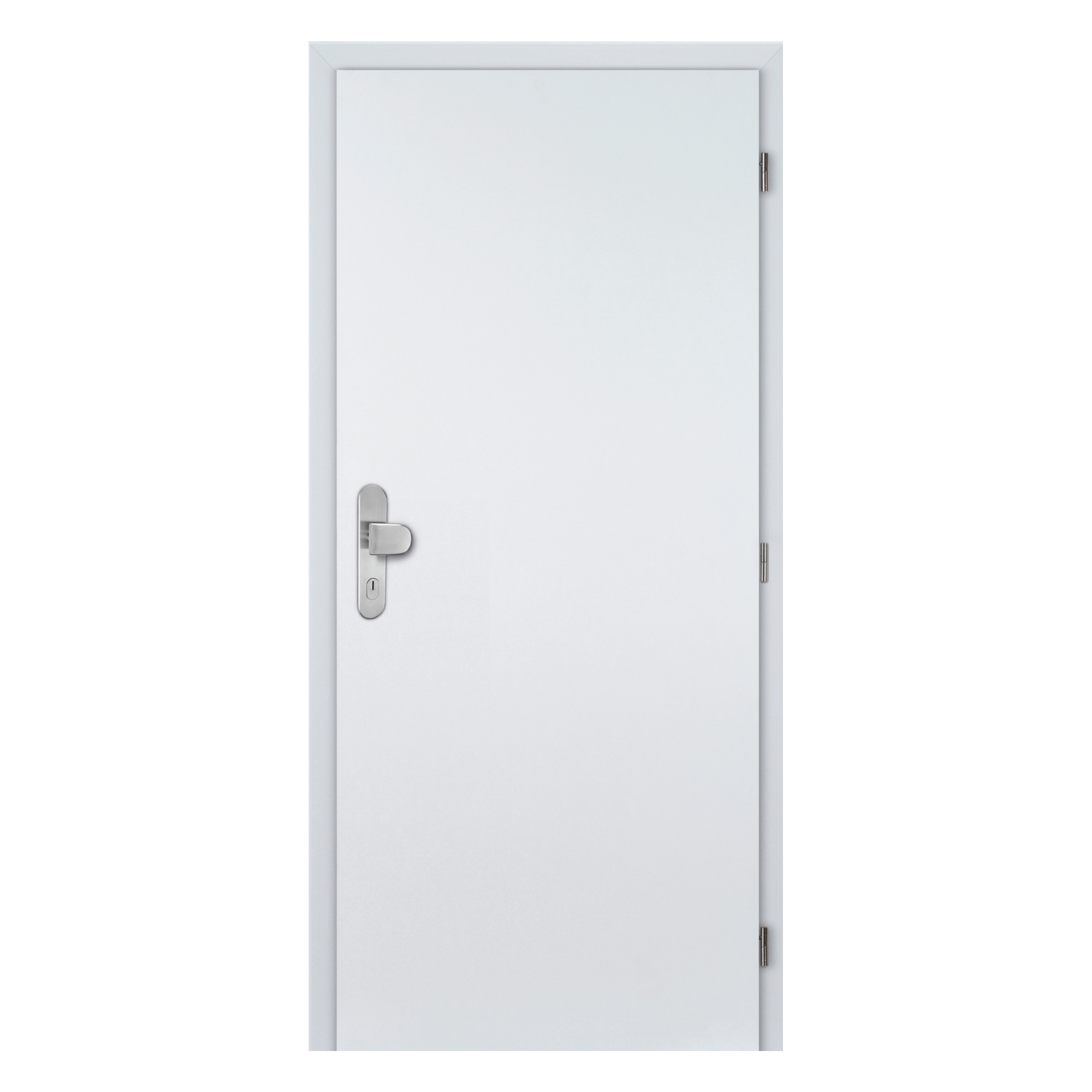 Dveře protipožární plné hladké Doornite Lume Extra bílé premium pravé 900 mm
