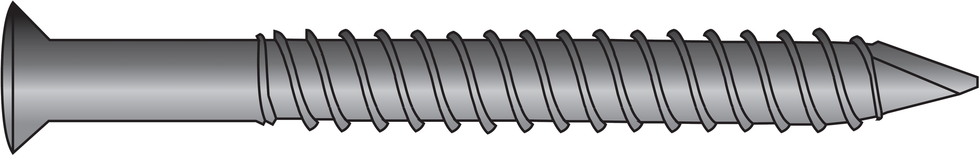 Šroub do betonu a pórobetonu Kokeš EFHD 6,3×45 mm 250 ks
