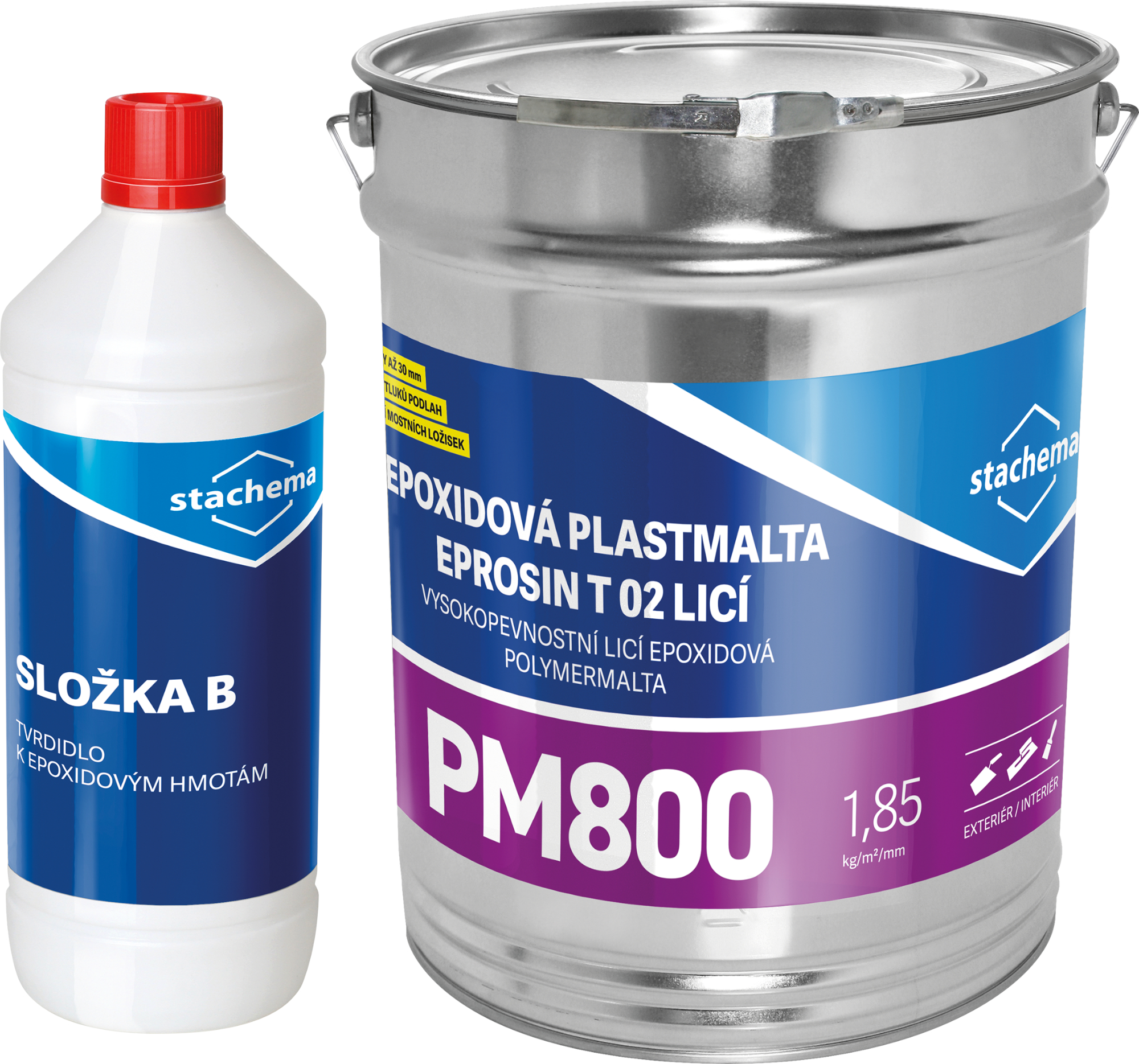 Plastmalta epoxidová Stachema PM800 / Eprosin T 02 licí 13,4 kg
