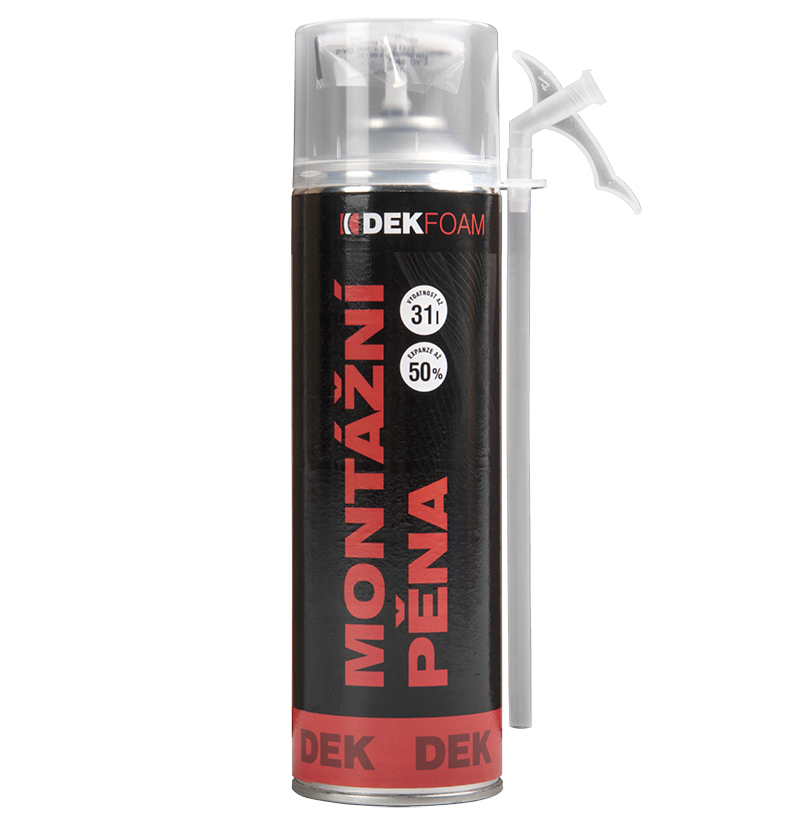 Pěna montážní DEKFOAM trubičková 500 ml