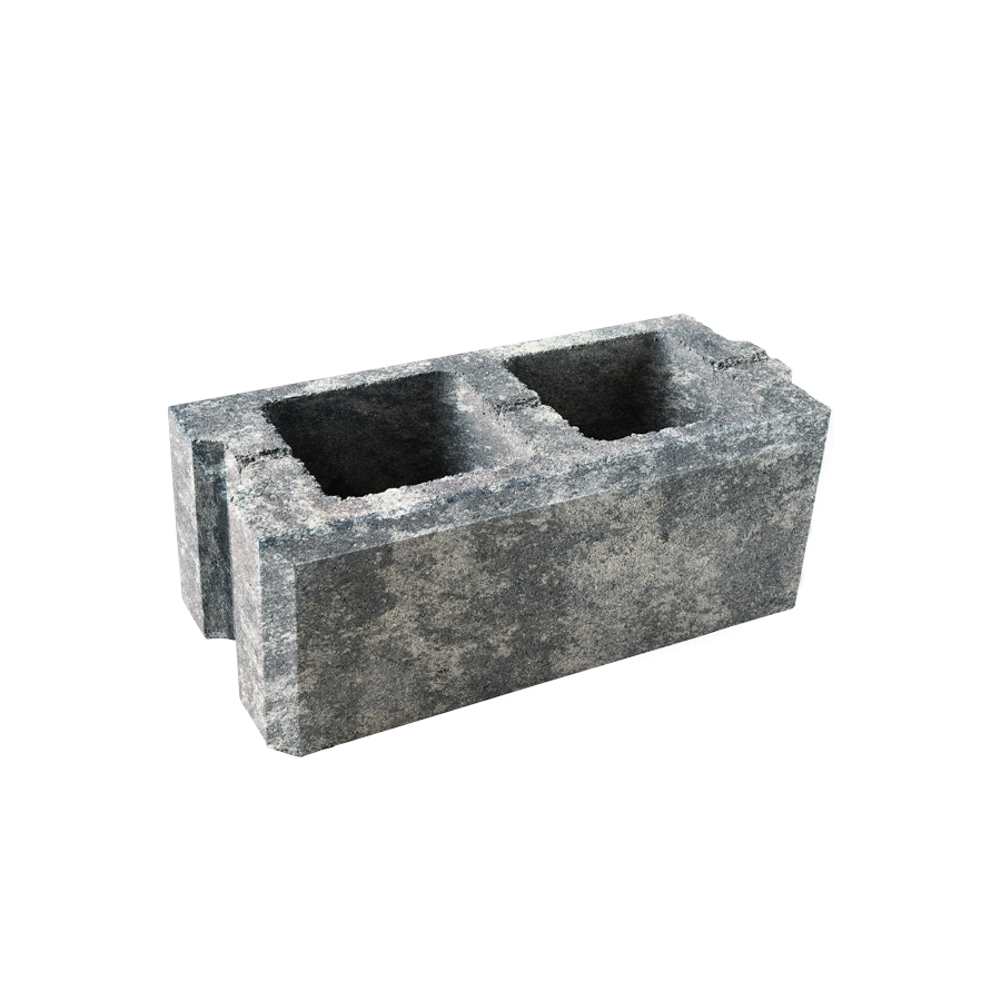 Tvárnice plotová DITON VISO průběžná marmo 200×400×150 mm