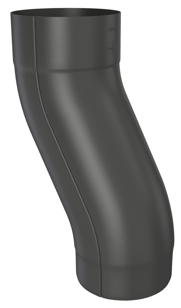 Koleno soklové DEKRAIN ROBUST 100 RAL 9005 černá