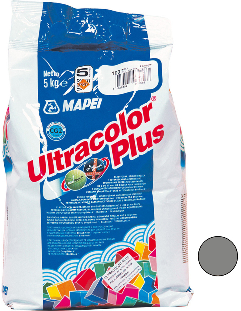 Hmota spárovací Mapei Ultracolor Plus 113 cementově šedá 5 kg