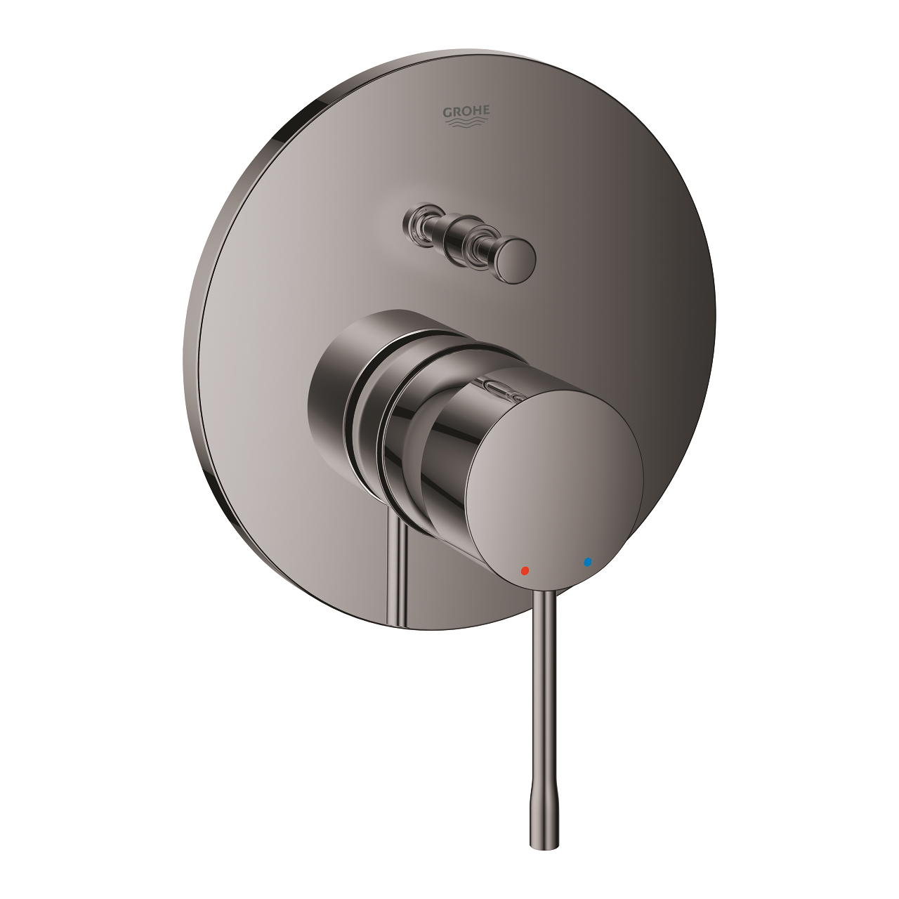 Díl nadomítkový Grohe Essence Hard Graphite s přepínačem 24058A01