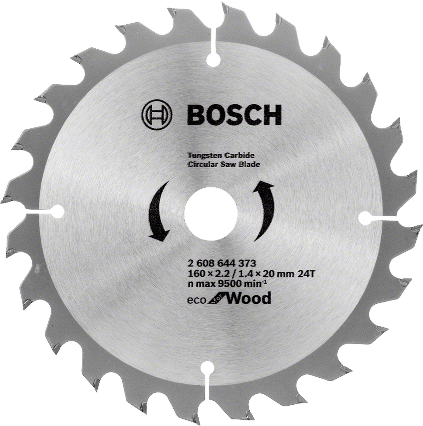 Kotouč pilový Bosch Eco for Wood 160×20×2,2 mm 24 z.
