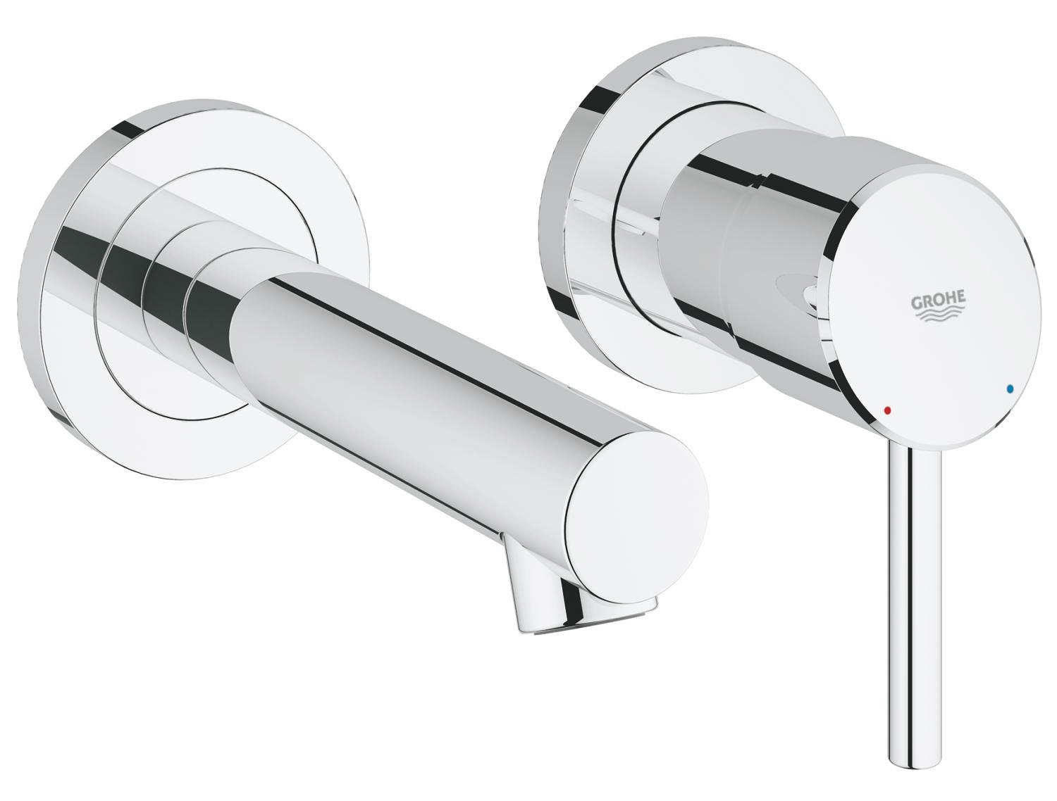 Díl nadomítkový Grohe Concetto 2 otvory, velikost S chrom 19575001