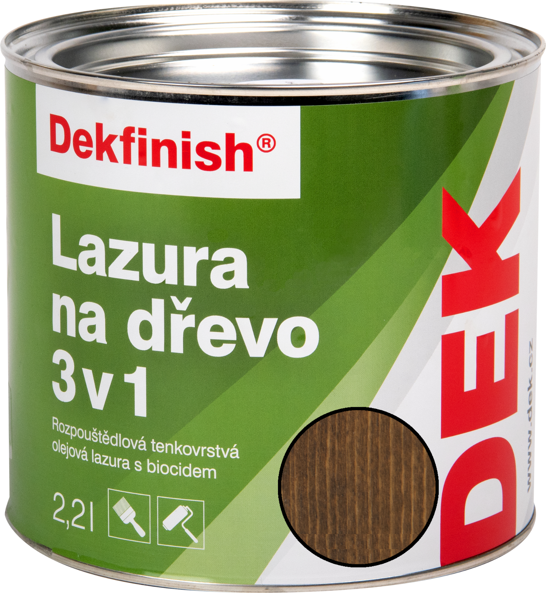 Lazura na dřevo DEKFINISH DL500 3 v 1 wenge 5 l