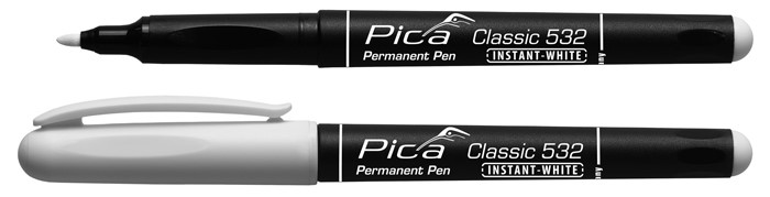 Značkovač permanentní Pica Classic 532 1–2 mm bílý