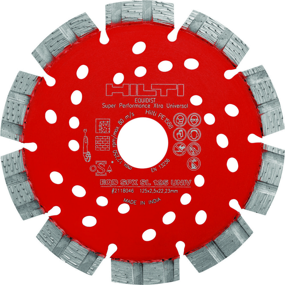 Kotouč DIA Hilti EQD SPX-SL 125×22,23×2,5×10 mm