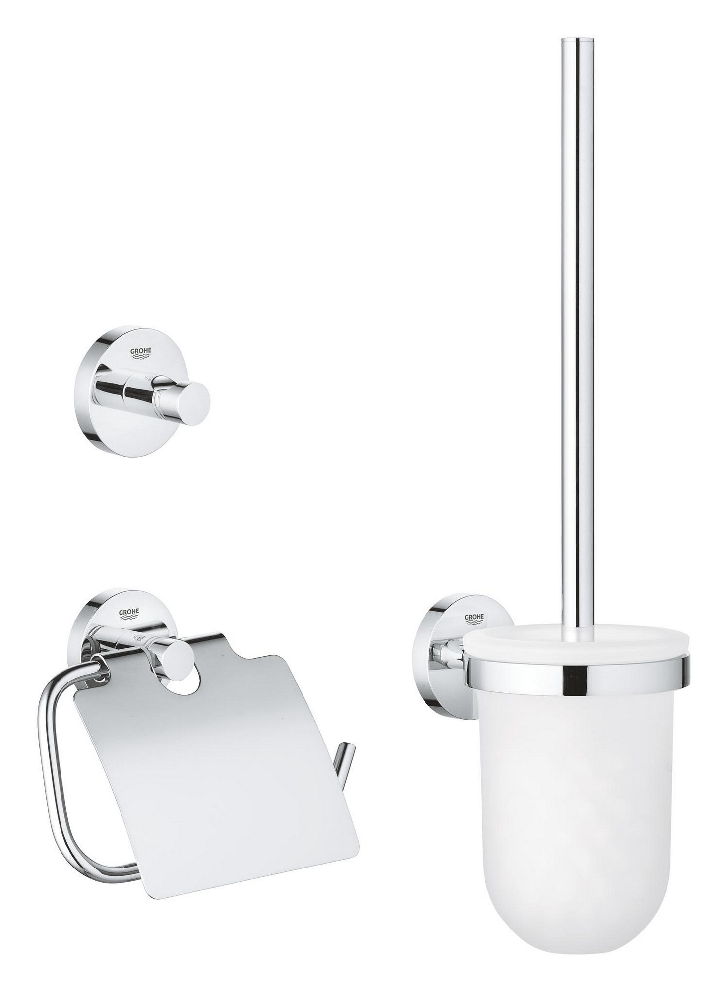 Sada doplňků 3 v 1 Grohe Essentials pro toaletu