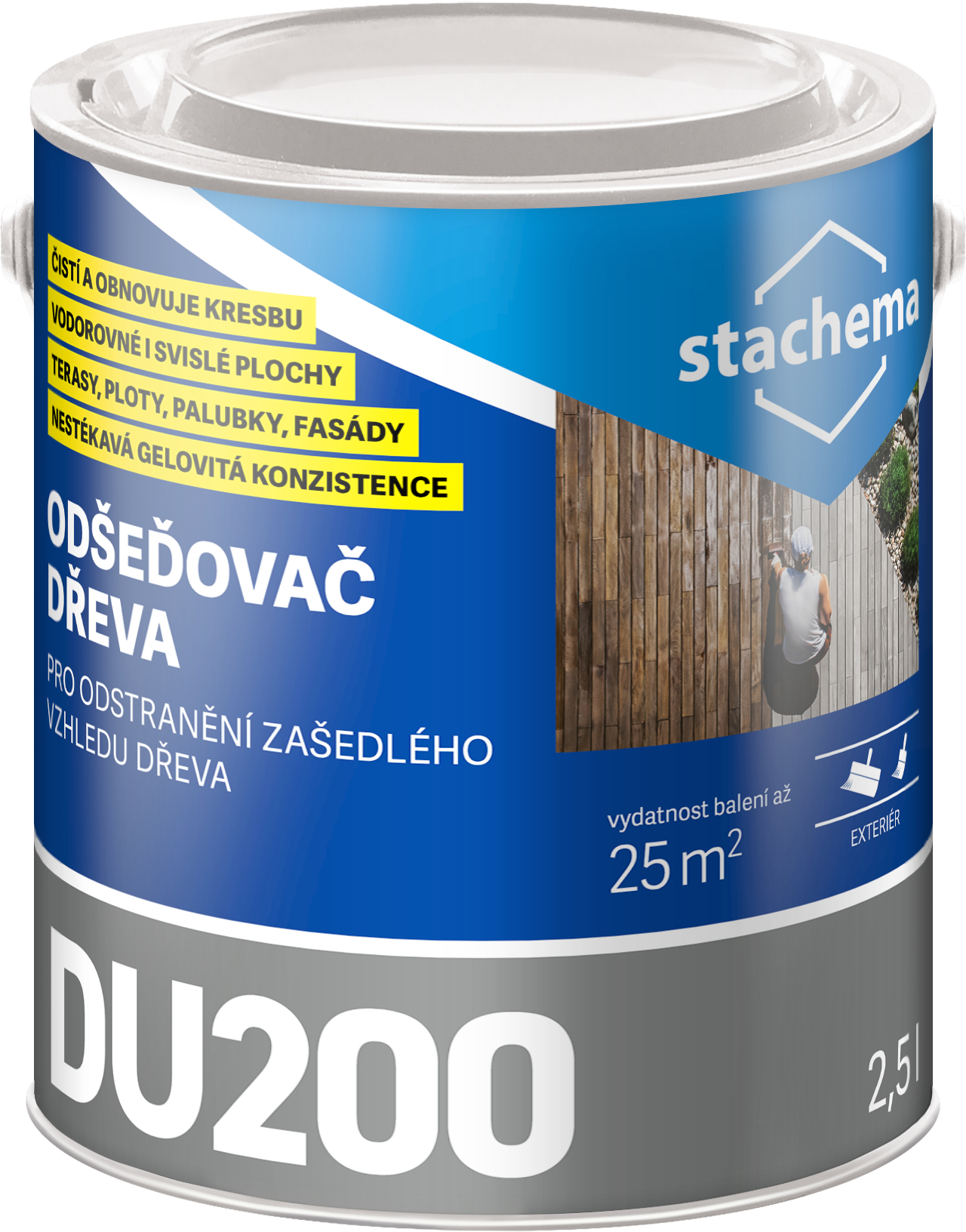 Odšeďovač dřeva Stachema DU200 / Lignofix ODŠEĎOVAČ DŘEVA 2,5 l