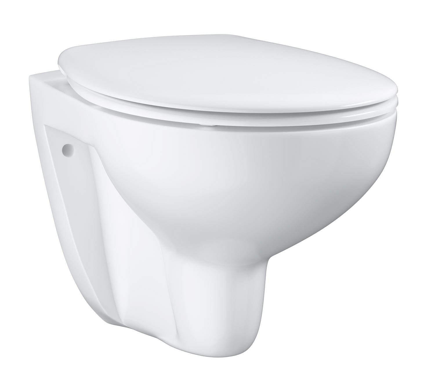 Levně WC závěsné Grohe Bau Ceramic Rimless včetně sedátka