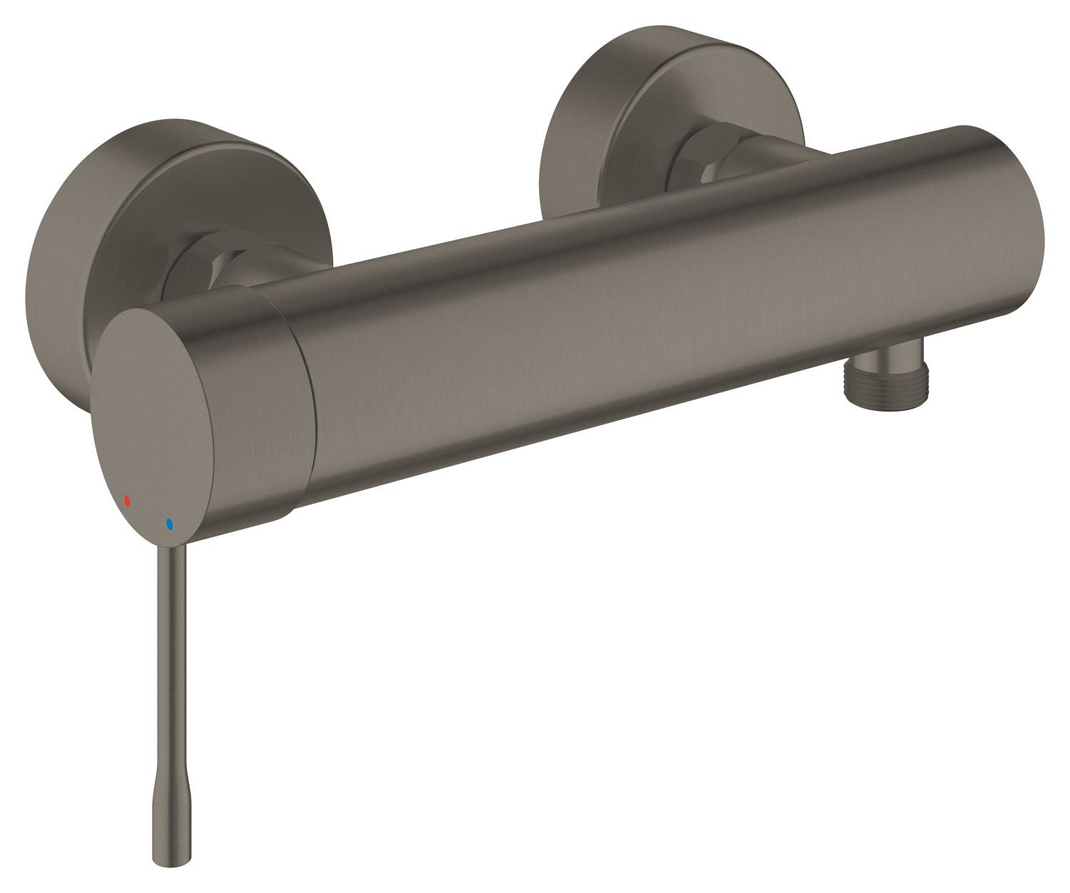 Baterie sprchová nástěnná Grohe Essence 150 mm kartáčovaný Hard Graphite 33636AL1