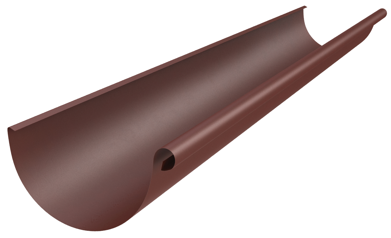 Žlab DEKRAIN ROBUST 330 RAL 3009 ocelově červená 6 m