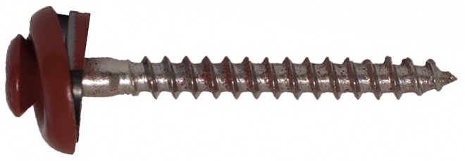 Šroub klemp. GUNNEX INOX S15 T20 4,5×60 mm RAL 8004 25 ks