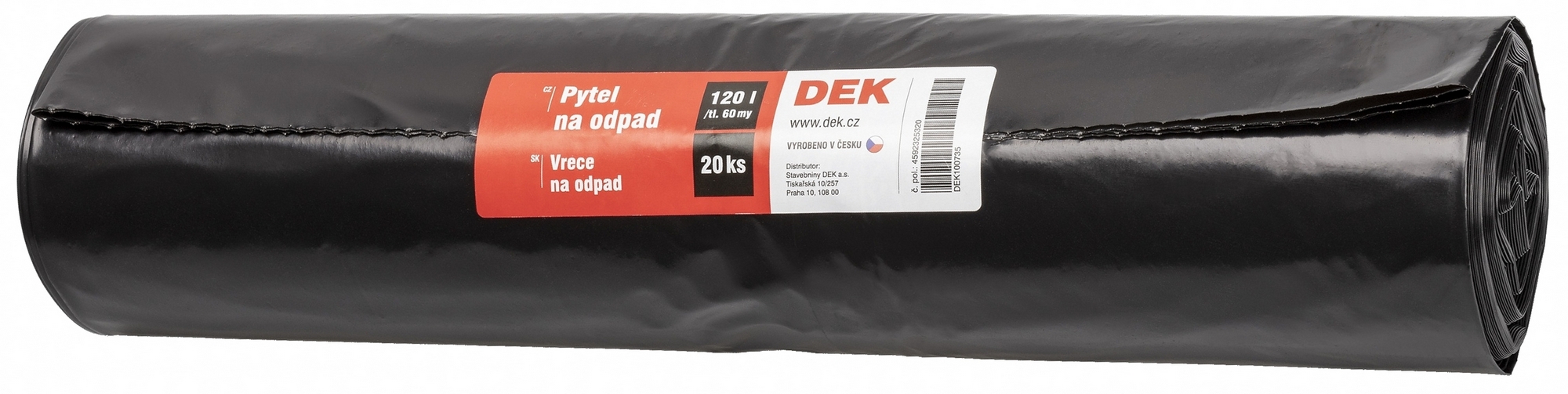 Pytle na odpad 60 µm 20 ks